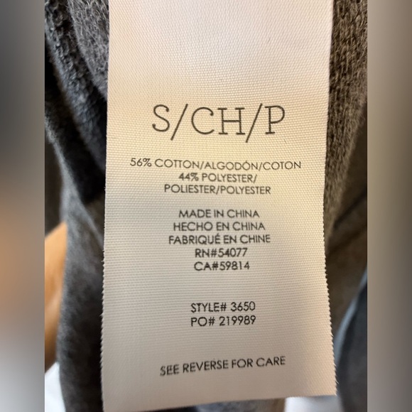 Brand New! CAbi ‘Put-On’ Dress Grey Heather Sweatshirt Style Women’s Size Small - Picture 10 of 11